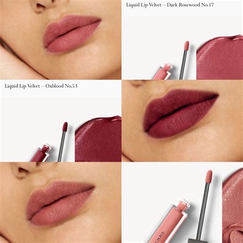 burberry lip velvet collection